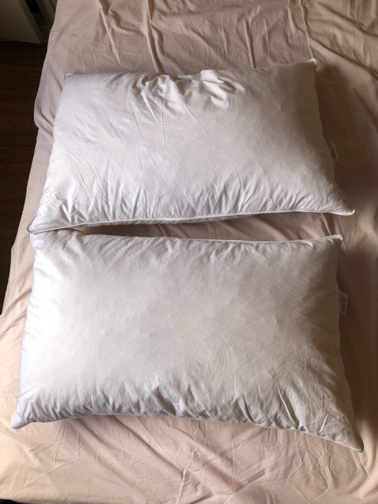 tesco feather pillows
